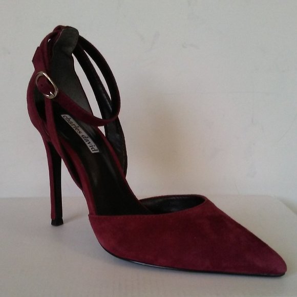 charles david suede pumps